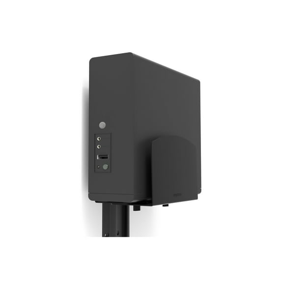 Ergotron Wall Mount for PC, CPU, Computer, Mounting Box, Mounting Arm - Black - Vertical (98-723-292)