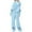Blue, variant on Valentine's Day Sweatsuits Women 2 Piece Outfit Jogger Set Cute Hoodie Top and Loose Fit Wide Leg Pants Tracksuit Set Trouser Suit Casual Fitness Set Sports Suit with Bow Print
