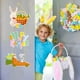 thumbnail image 4 of Decoraciones de Pascua, adornos de Pascua, juego de 3 piezas de adornos decorativos de Pascua para puerta, adornos de papel para puerta, decoración de Pascua para pasillo, decoración del hogar, adorno, 4 of 6