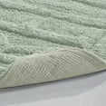 thumbnail image 2 of Modern Threads 2 Pack 100% Cotton Bath Mat, 17" x 24" & 21" x 34", "RELAX", Sage, 2 of 3
