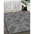 thumbnail image 2 of Ahgly Company Indoor Rectangle Patterned Carbon Gray Area Rugs, 8' x 12', 2 of 6