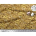 thumbnail image 3 of Soimoi Brown Polyester Crepe Fabric Leopard,Snake & Wild Skin Printed Fabric 1 Yard 42 Inch Wide, 3 of 3