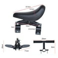 thumbnail image 6 of Dujiujun 1 Set Kids Bike Seat Front Mounted Bike Seat Handlebar Foot Pedal Detachable Toddler Child Road Mountain Bicycle Front Seat Bike Accessories, 6 of 7