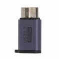 thumbnail image 2 of Mirco B A Tipo C Adaptador Femenino, Aleació de aluminio Portátil Mirco B A USB C Adaptador 10Gbps Universal para Casa, 2 of 7