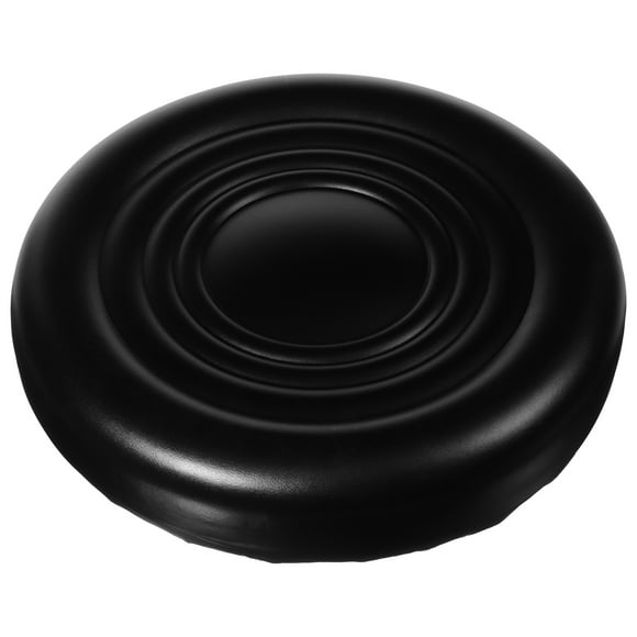 OULII 1Set Black Pu Foam Wooden Round Stool Cushion for Bar Stools Home Furniture Office Equipment