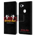 thumbnail image 1 of Head Case Designs Officially Licensed Cobra Kai Graphics 2 Karate Kid Saga Logo Leather Book Wallet Case Cover Compatible with Google Pixel 3a, 1 of 6