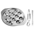 thumbnail image 2 of 1 Ensemble de Tong pour Escargots Assiette de Cuisson pour Escargots Assiette de Service Plat à Escargots Utile, 2 of 8