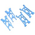 thumbnail image 4 of RC Front Rear Lower Suspension Arm, Wear  RC Accessories High Accuracy Sturdy Replacement  for LOSI Lasernut U4 1/10 RC Car Blue, 4 of 8