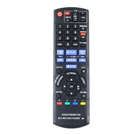 New N2QAYB000734 Replace Blu-Ray Player Remote for Panasonic DMP-BD87 DMP-BD77 price history on PriceWatchPro