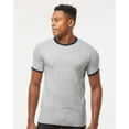 thumbnail image 3 of Tultex T-Shirt à Col Contrastant Unisexe en Jersey Fin, 3 of 7