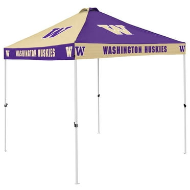 Washington Huskies NCAA 9' x 9' Checkerboard Color Pop-Up Tailgate Canopy Tent