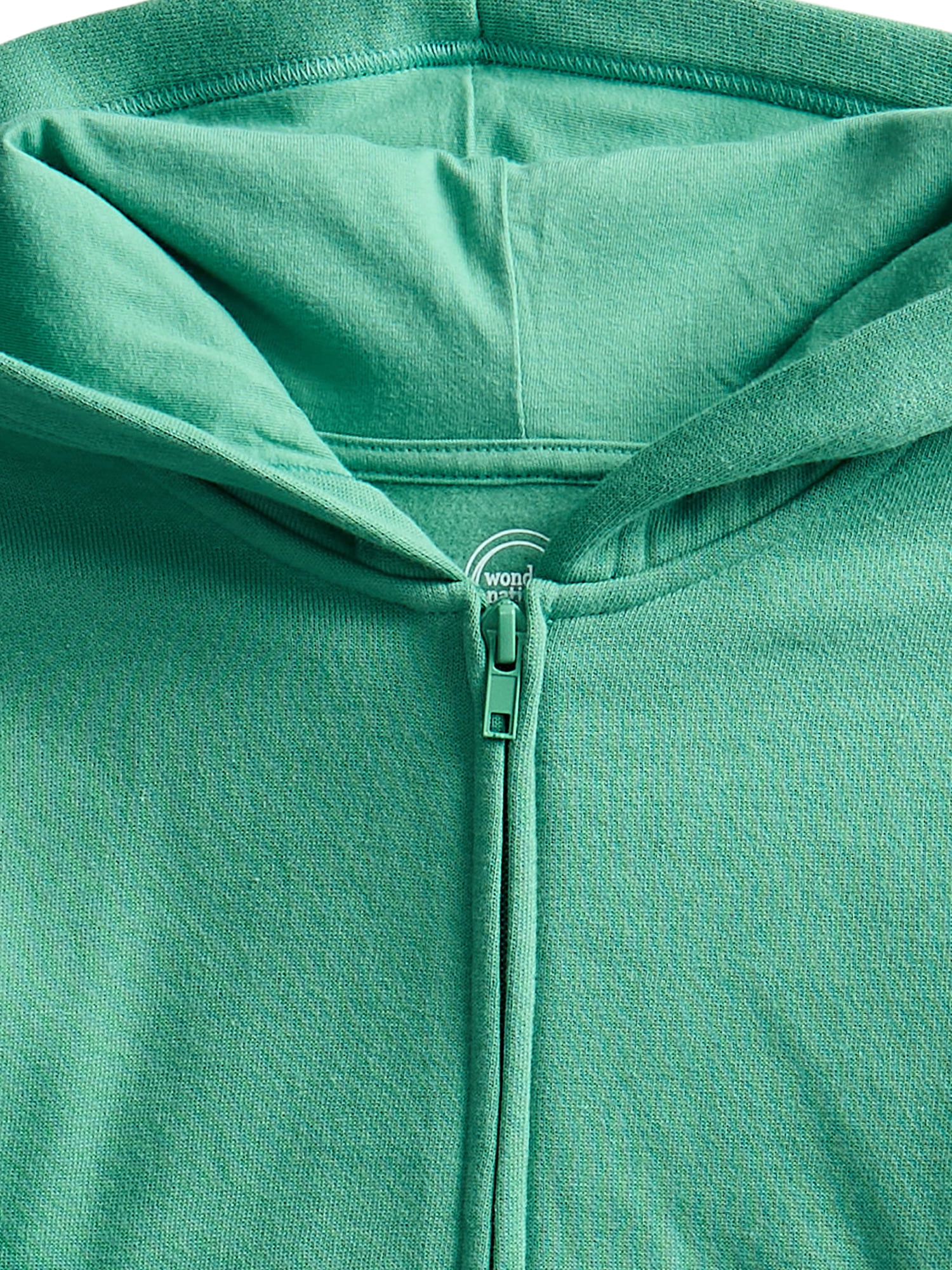 Wonder Nation Kids Full Zip Fleece Hoodie, Sizes 4-18 & Husky