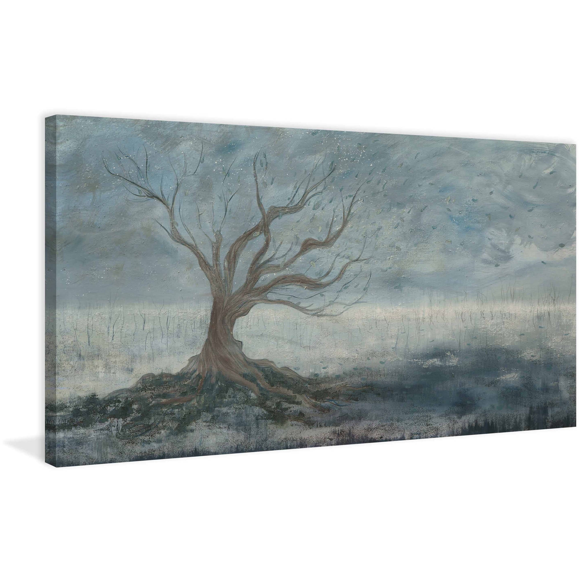 "La Place Du Maitre" Painting Print on Wrapped Canvas