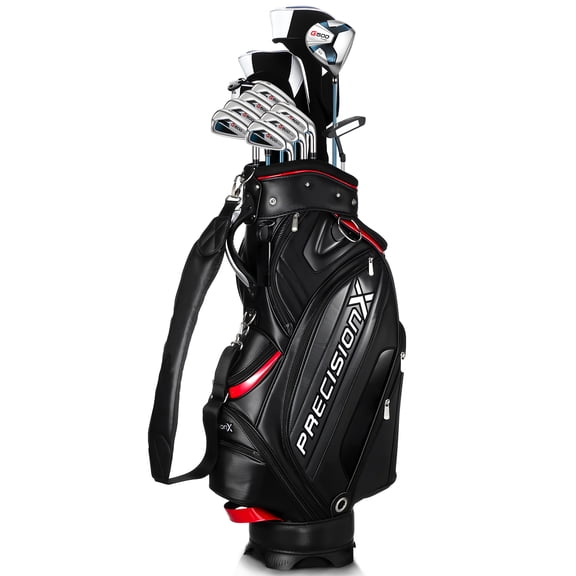 JHKNNK Right-Hand Men's 12-Piece Complete Golf Club Set, Regular