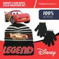 thumbnail image 2 of Disney Cars Boys Winter Hat and Gloves Cold Weather Set, Age 4-7, 2 of 5