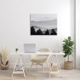 thumbnail image 2 of Stupell Industries Pine Trees Silhouettes Foggy Mountain Range Peaks Photograph Gallery Wrapped Canvas Print Wall Art, Design by Lori Deiter, 2 of 7