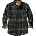 thumbnail image 1 of Legendary Whitetails Buck Camp - Camisa Casual de Manga Larga con Botones para Hombre, puños de Pana, Cuadros de montaña ahumada, Large, 1 of 5