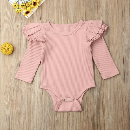 

Pudcoco Newborn Infant Baby Boy Girl Warm Cotton Romper Jumpsuit Bodysuit Clothes Outfit