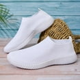 thumbnail image 5 of Women's Walking Shoes - Tennis Athletic Casual Gym Slip-On Lightweight Sneakers, 5 of 6