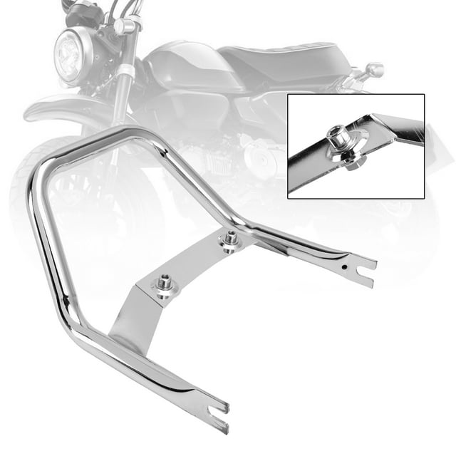 Accoudoir Passager Support pour HONDA Monkey 125 2018-2024 Argent