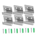 thumbnail image 4 of WHAMVOX 6 PCS Functional Wall Frame Hangers Stainless Steel for Signs Business Owners, 4 of 8