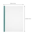 thumbnail image 5 of Clear Report Covers Transparent Drawbar Book Expandable File Folder Plastic Slider 10 Pcs, 5 of 6