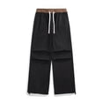 thumbnail image 6 of 2024 Spring New Fashion Straight Casual Men's pants Elastic Waist Slim Fit Man Sweatpants Harajuku Autumn Drawstring Trousers, 6 of 6