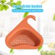 thumbnail image 1 of Batería de Cocina Fregadero Colador Colador Cesta de drenaje Estante de secado multifunción con esponja limpia Wdftyju  Libre de BPA, 1 of 9