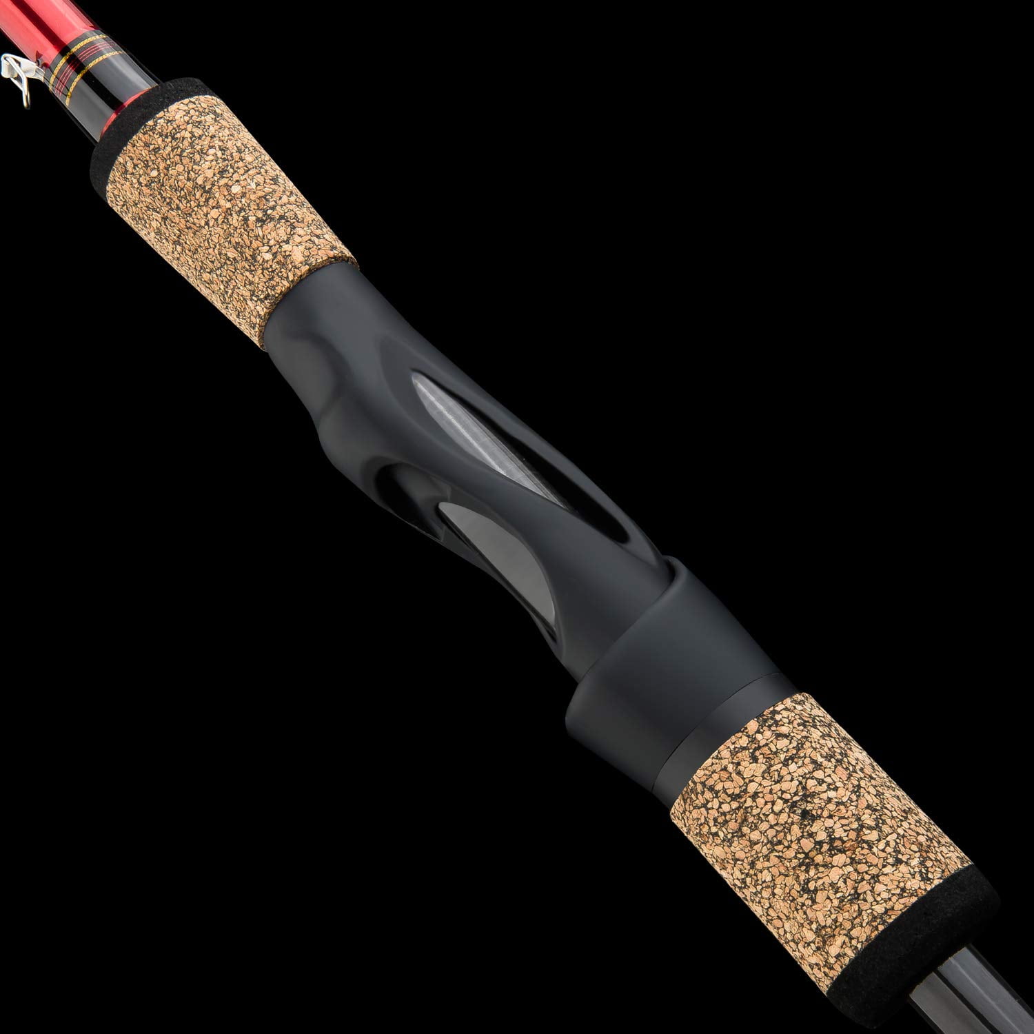 BERRYPRO Salmon Fishing Rod Steelhead Spinning Rod IM8 Carbon Walleye Fishing Rod(9'-2PC)