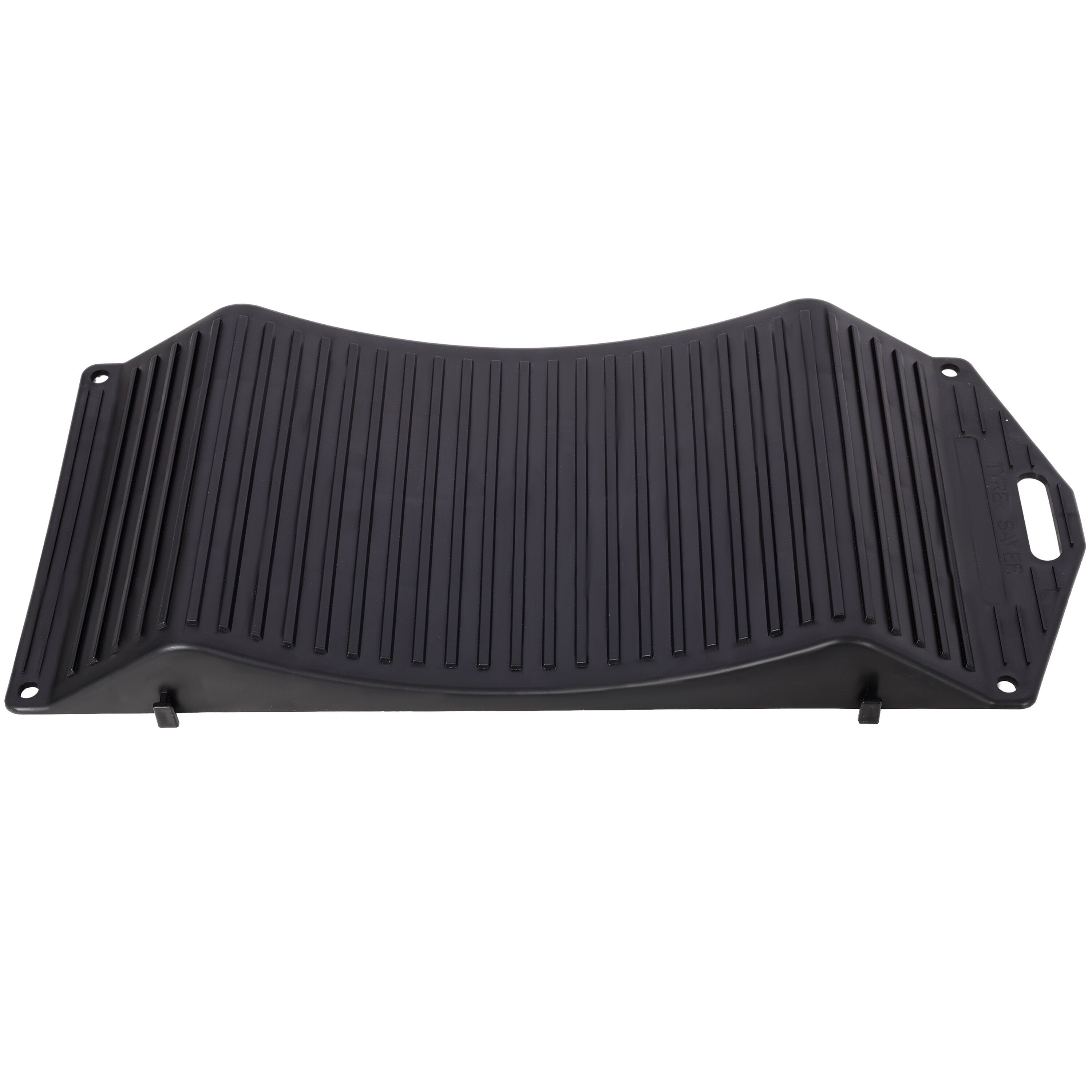 , 4PACK Tire Saver Ramps,Wheels Tire Saver Ramps,Anti-Slip Hard Plastic Design,Black, Black ,Plastic ,