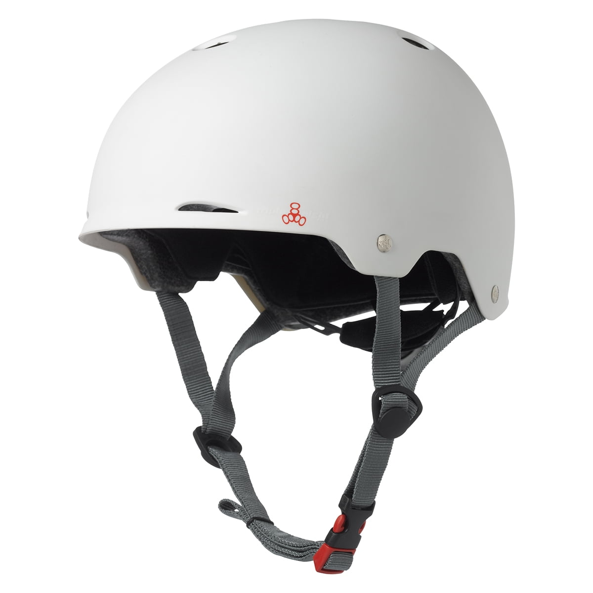 Triple Eight Dual Certified Gotham Helmet Grooved EPS Fit Dial Blue Large/XLarge
