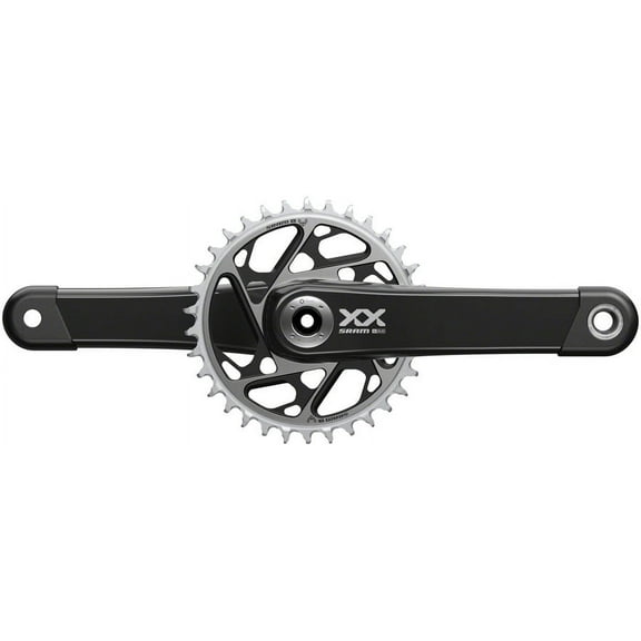 SRAM XX SL Eagle T-Type Crankset - 170mm, 12-Speed, 34t Chainring, Direct Mount, DUB Spindle Interface, Black