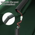 thumbnail image 6 of Autlaycil 10 FT Green Patio Umbrella with Steel Tilt and Crank, Includes 32 Solar LED Lights, 6 of 7