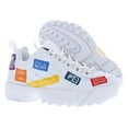 thumbnail image 4 of Fila Disruptor II 110 Yr Collection Womens Shoes Size 5, Color: White/Multicolored, 4 of 5