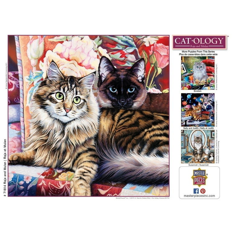 Catology Raja and Mulan 1000 Piece Jigsaw Puzzle