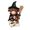 B, variant on Halloween Decorations Indoor,Elegant Desktop Ornament Home Tabletop Figurine Resin Sculpture,Halloween Decor