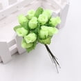 thumbnail image 3 of Ramo de Rosas Toystoory Flores Artificiales Hogar Boda Autoensamblaje Verde, 3 of 6