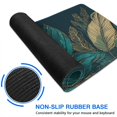 thumbnail image 2 of Green Palm Large Leaves Mouse Mat, Rectangle Large Non-Slip Rubber Gaming Mouse Pad with Stitched Edges, Office Mouse Pad for Women Men Kids, 31.5x11.8in, 2 of 7