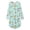 Blue Green Cartoon, variant on Girls Nightgowns Long Sleeve Print Pajamas Nightdress for Kids Soft Sleep Wear Nighties