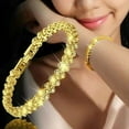 thumbnail image 2 of Jewelry for Women, Roman Style Woman Crystal Diamond Bracelets Gifts Gold, 2 of 2