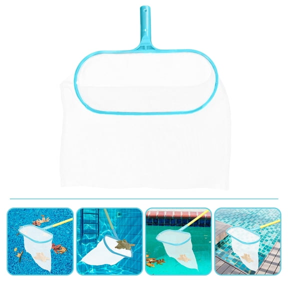 GOOHOCHY Fine Mesh Swimming Pool Trash Collector Net with Handle for Easy Cleaning and Debris Removal