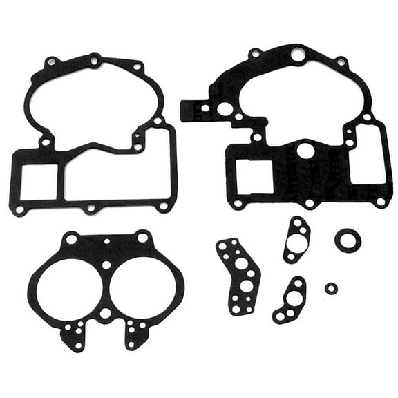 New Mercury Mercruiser Quicksilver OEM Part # 3310-810929004 GASKET SET-CARB