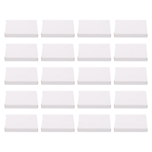 UPOUART 30pcs Cardboard Boxes Flat Paper Holders For Business Shipping Durable And Recyclable Packaging For Office Use