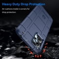 thumbnail image 3 of Slim Fit Phone Case for Motorola Moto G23, Case for Moto G13,Rugged Shield Case with Military Grade Shockproof,Drop-Tested and Camera Lens Protection Cover for Moto G23/G13, HD Blue, 3 of 14