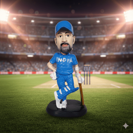 Indian Cricket Captain #7 - National Team Legend Bobblehead