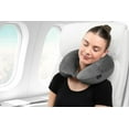 thumbnail image 5 of Brookstone Microbead Travel Neck Pillow - Lightweight U-Shaped Travel Pillow for Neck Support, 5 of 7