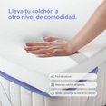 thumbnail image 4 of Colchoneta Cubre Colchon Topper 5cm Matrimonial blanco, 4 of 7