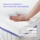 thumbnail image 4 of Colchoneta Cubre Colchon Topper 5cm Matrimonial blanco, 4 of 7