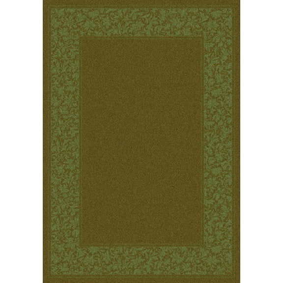 Milliken Design Center Area Rug LARCHMONT TOBACCO Larchmont Tobacco Petals Vines 7' 7" x 7' 7" Round