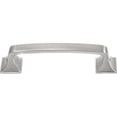 thumbnail image 4 of Laurey Newport 3-3/4 In. Center-To-Center Satin Nickel Pull Cabinet Drawer Pull, 4 of 6